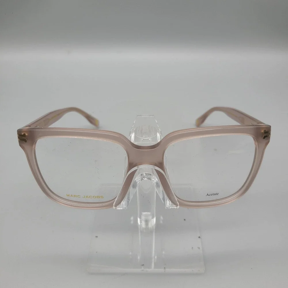 Marc Jacobs MJ 1059 FWM 140 Blush Square Acetate Eyeglasses Frames 55-17-140
